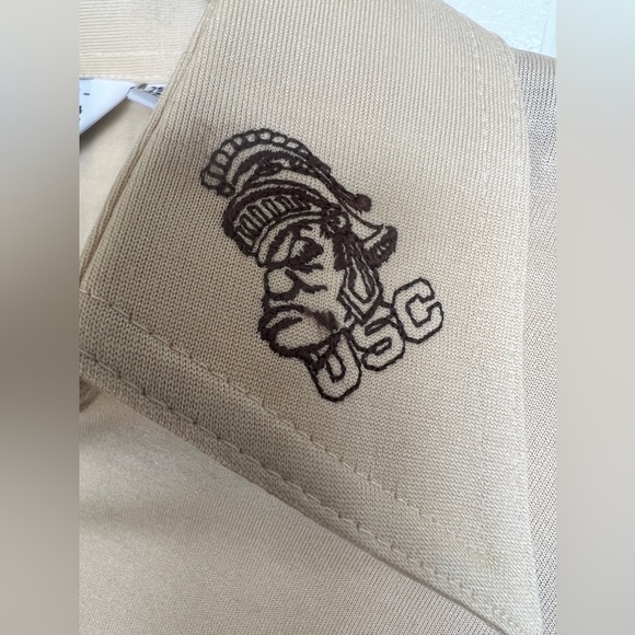 La Mode Du Golf USC vintage. button polo shirt - Picture 3 of 6